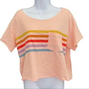 Stunner California Striped Knit Top